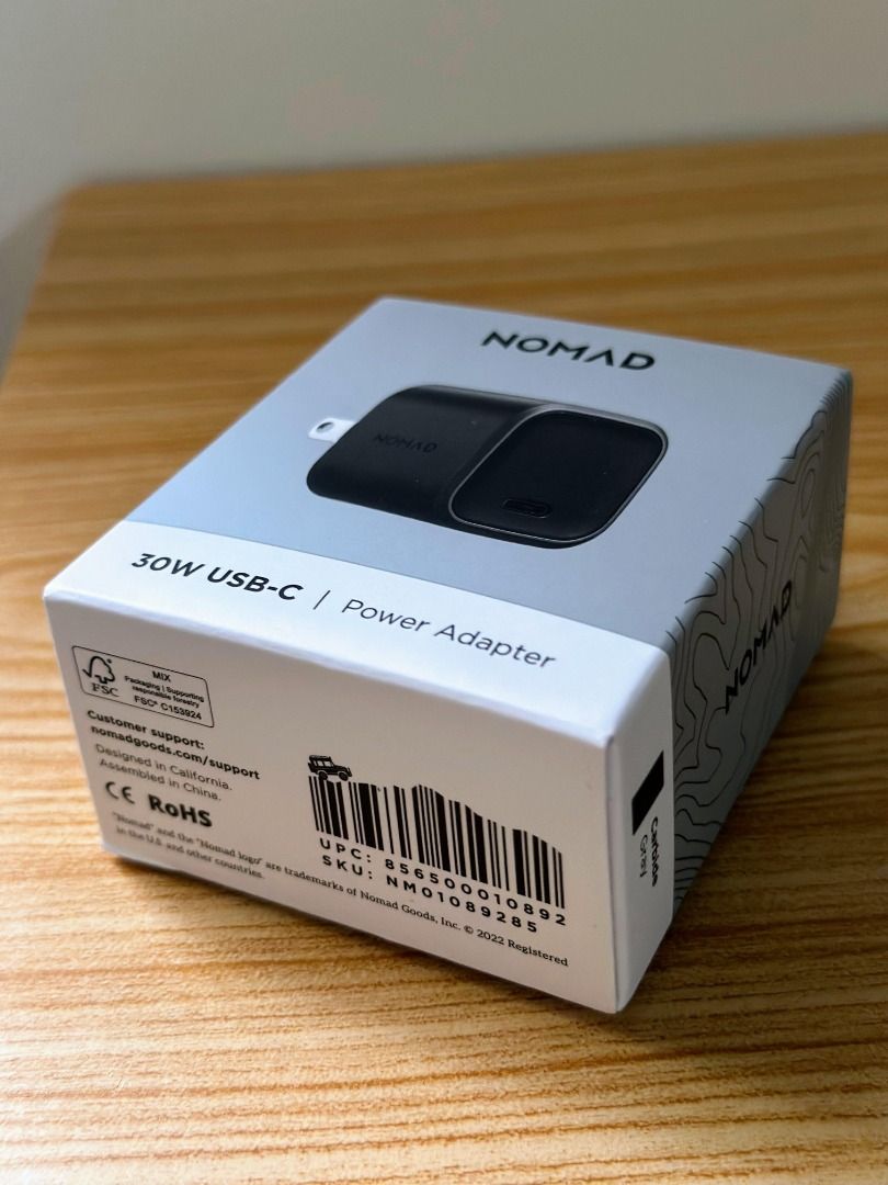 Nomad 30W Fast Charging Adapter USB-C PD Compatible for Pixel & iPhones (Category: Chargers & Cables) located in Mandaluyong City. Submitted by manakara (Listing ID 1281327844, Image 2). Description: Nomad 30W Power Adapter Compatible for Pixel & iPhones Backup adapter only Good as new, no issue Actual photos posted Mode of Payments BPI BDO GCash Maya Meetups at Malls Mandaluyong area NCR Pickup Delivery thru Grab Lalamove Nationwide Delivery thr