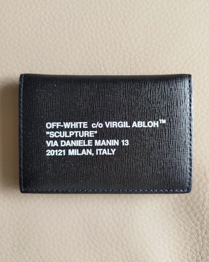 Off white hot sale sculpture card holder