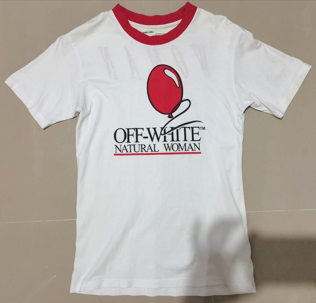 Offwhite natural woman shirt Women s Fashion Tops Shirts on Carousell