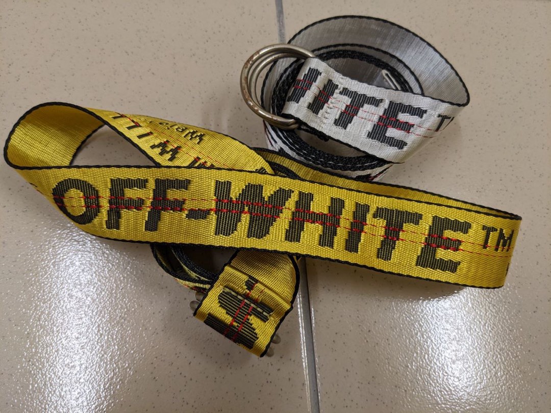 Tali pinggang off white clearance