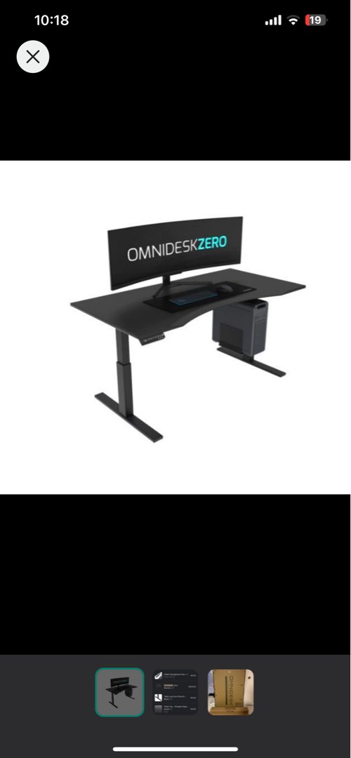 Omnidesk zero sale electric