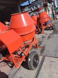 One bagger cement mixer A frame