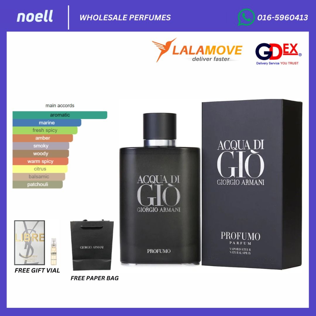 ORIGINAL AUTHENTIC READY STOCK GIORGIO ARMANI ACQUA DI GIO