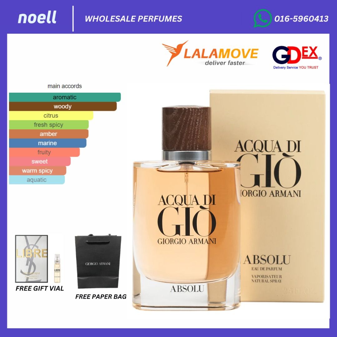 Giorgio armani beauty hot sale acqua di gio absolu
