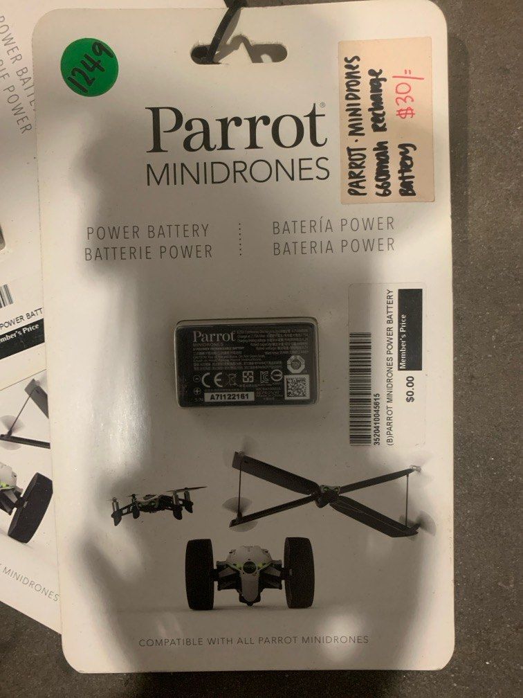 Parrot mini drone battery discount