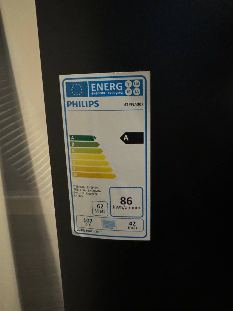 Philips 42PFL4007 Smart Tv, TV & Home Appliances, TV & Entertainment ...