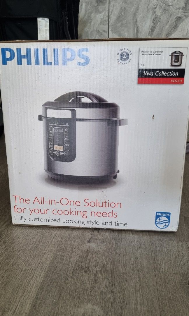 Philips 6l pressure cooker hd2137 on sale