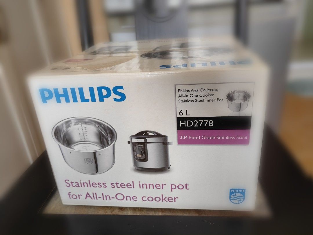 Philips stainless steel pot for all in 1 cooker