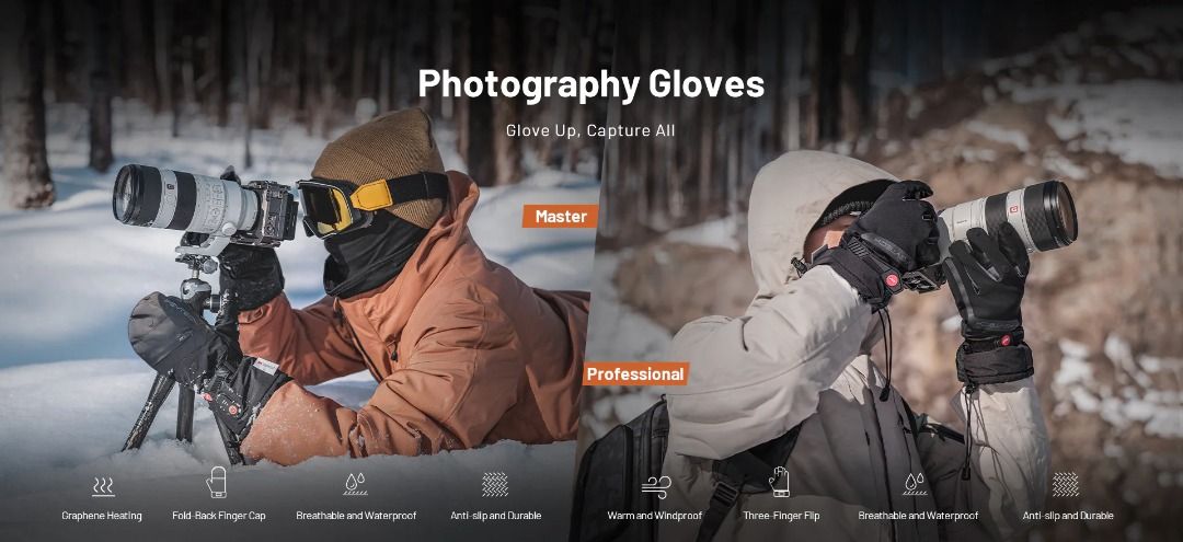 PGYTECH Photography Gloves master 【代引き不可】 - その他
