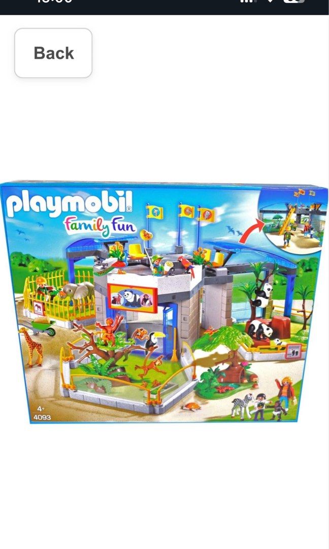 Playmobil 4093 Animal Baby Zoo Fun