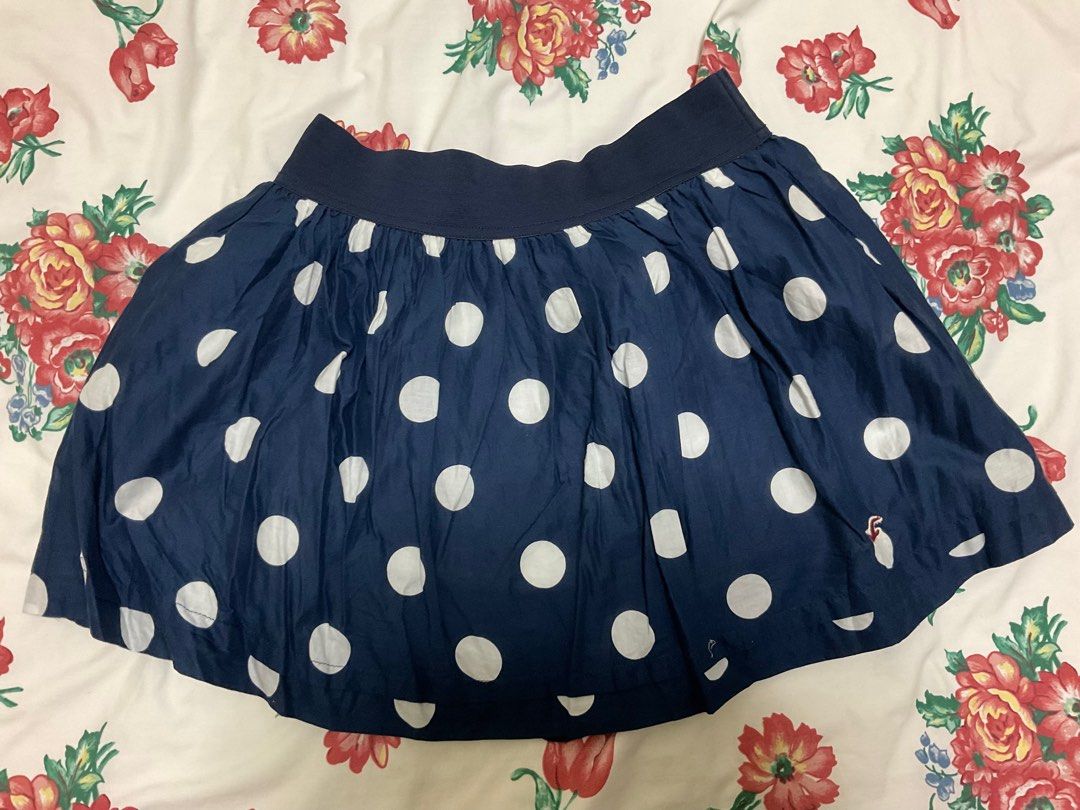 Polka Dot Hollister Skirt, Women's Fashion, Bottoms, Skirts on