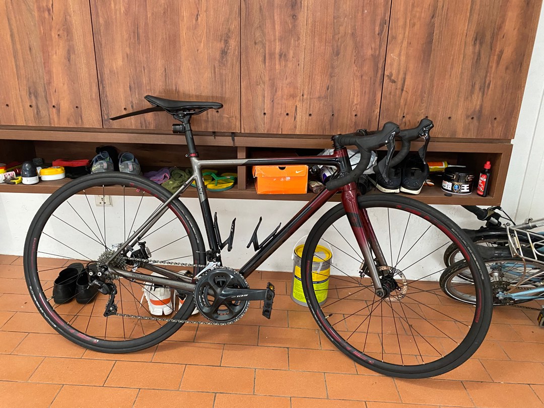 Polygon Strattos S5 disc brake size M Sports Equipment Bicycles Parts Bicycles on Carousell