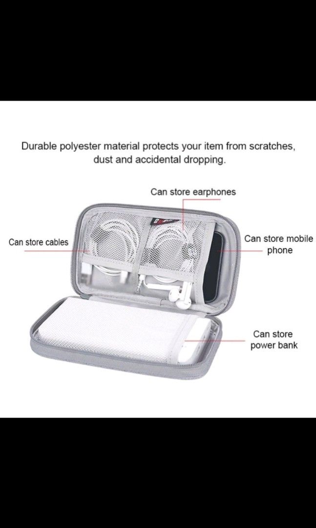 Portable charger 2025 pouch