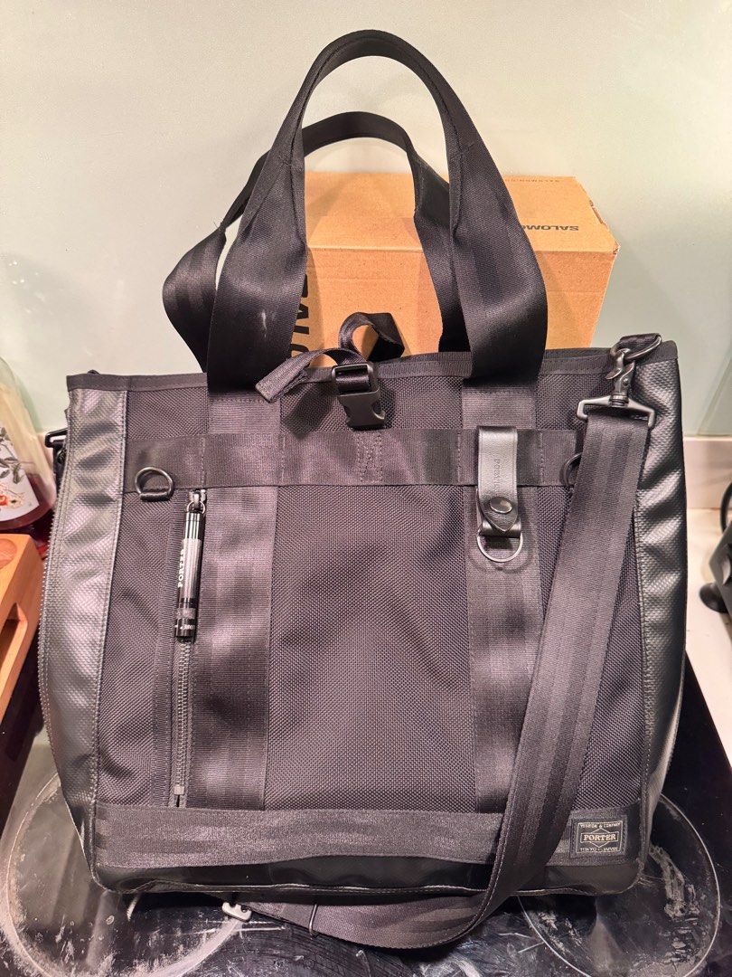 Porter Heat 2Way Tote Bag Men s Fashion Bags Briefcases on Carousell
