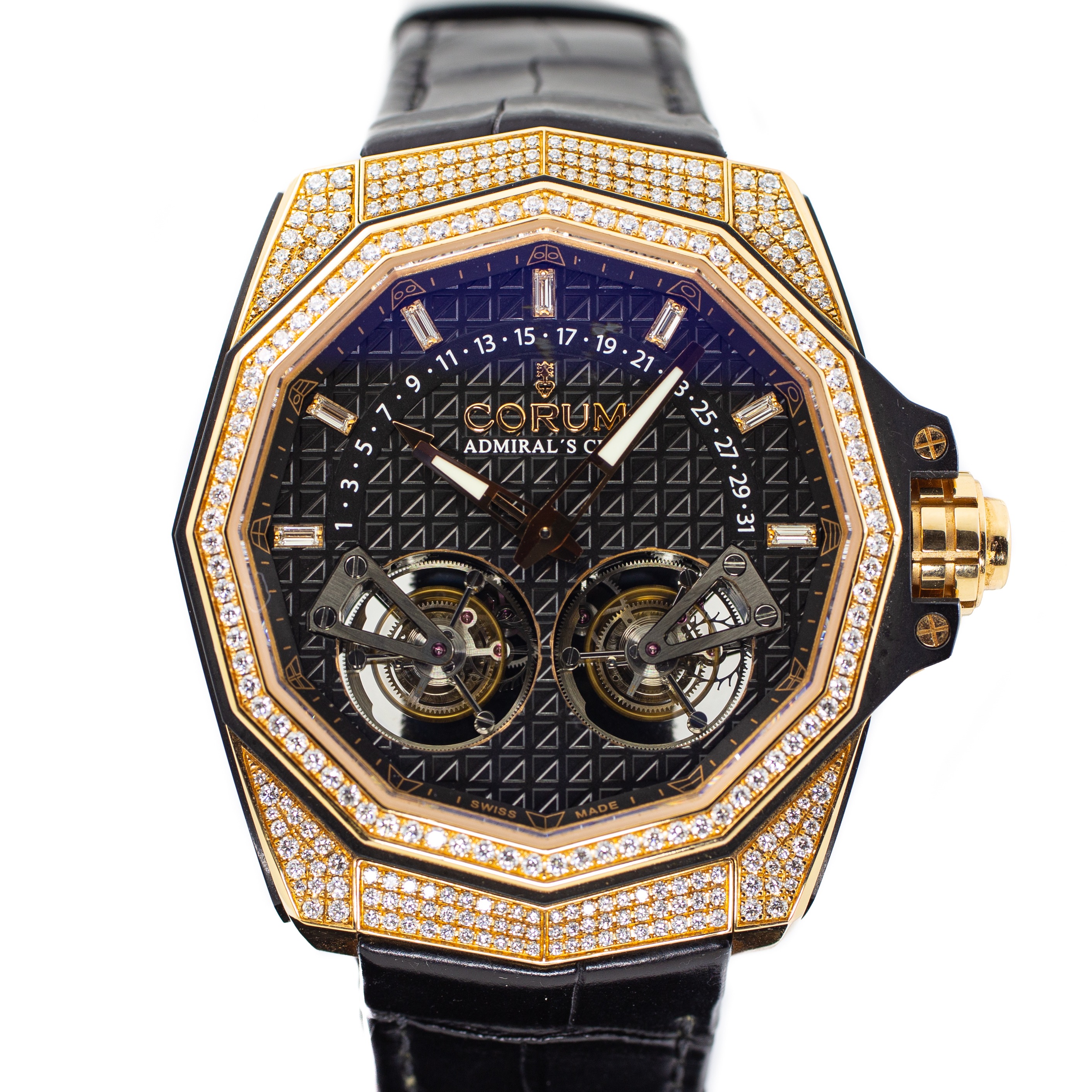 Corum double sales tourbillon