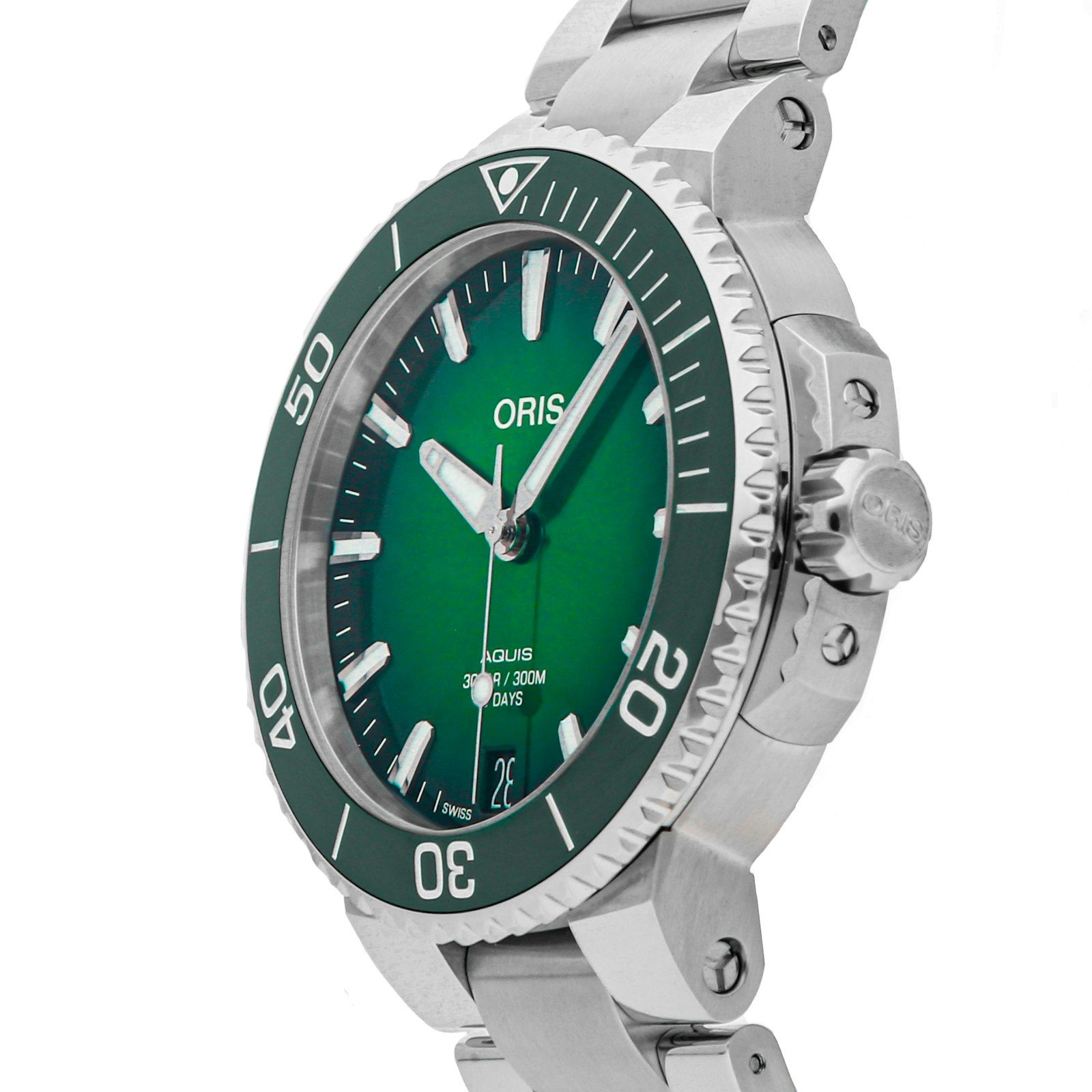 Pre Owned Oris Aquis Date Calibre 400 01 400 7769 4157 07 8