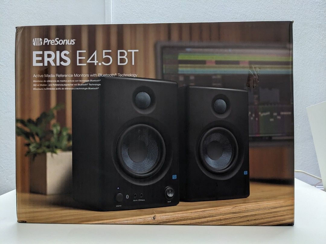 PreSonus Eris 5BT - 5-inch Bluetooth Media Reference Monitors (PAIR)