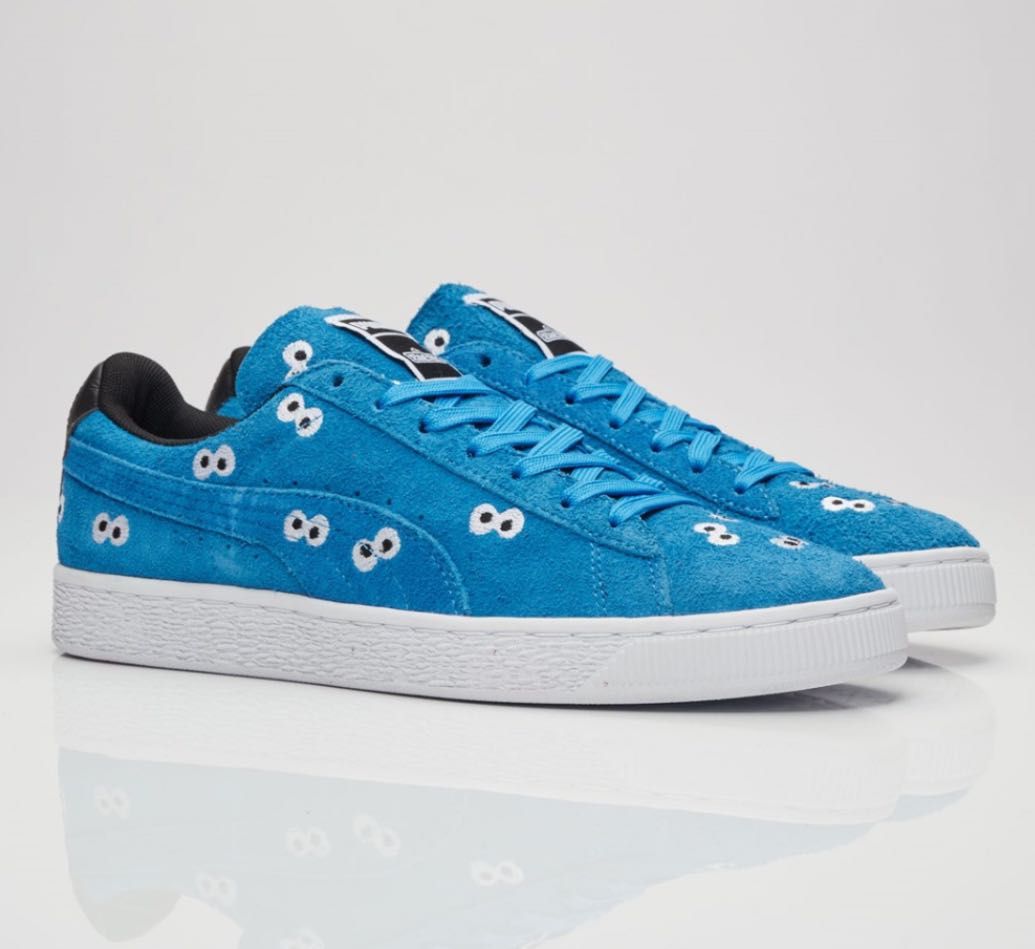 puma x sesame street suede sneakers Women s Fashion Footwear