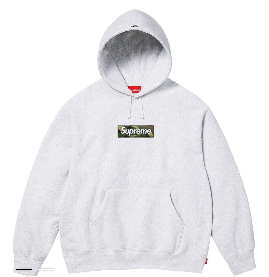 Supreme yellow shop camo box logo