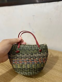 Rattan cute bag