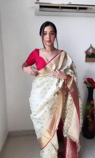 Ready to use saree on sale