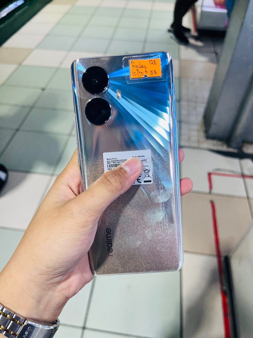 Realme 10 Pro + 5G 128gb Good Batt (Category: Realme) located in San Juan City. Submitted by javedsgadgetshop (Listing ID 1281282242, Image 1). Description: OPEN FOR INSTALLMENT VIA CREDIT CARD/GGIVES & SWAP/TRADE-IN! WE BUY AND SELL ( ANYKINDS OF UNIT BINIBILI PO NAMIN)! PTPA : Padelete po f bawal Read ❗️Onhand ‼️ Realme 10 Pro + 5G •128gb •NTC Variant •Good batt health •Factory Unlock •95% Smoothness •No hidden issue | No Repaired •100% Authent
