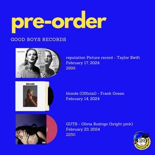 reputation picture record - taylor swift (pre-order)