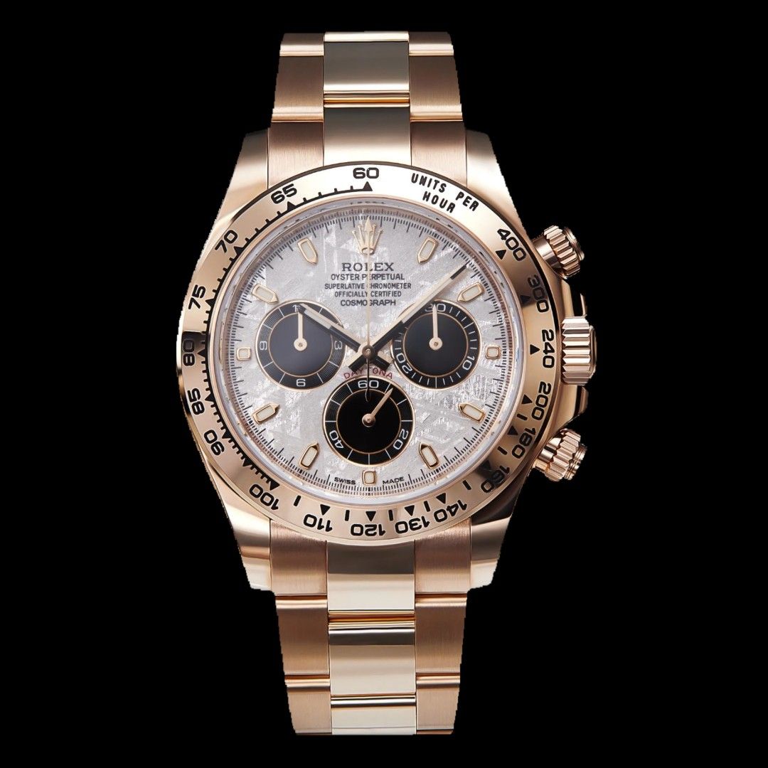 rolex daytona 18k everose gold