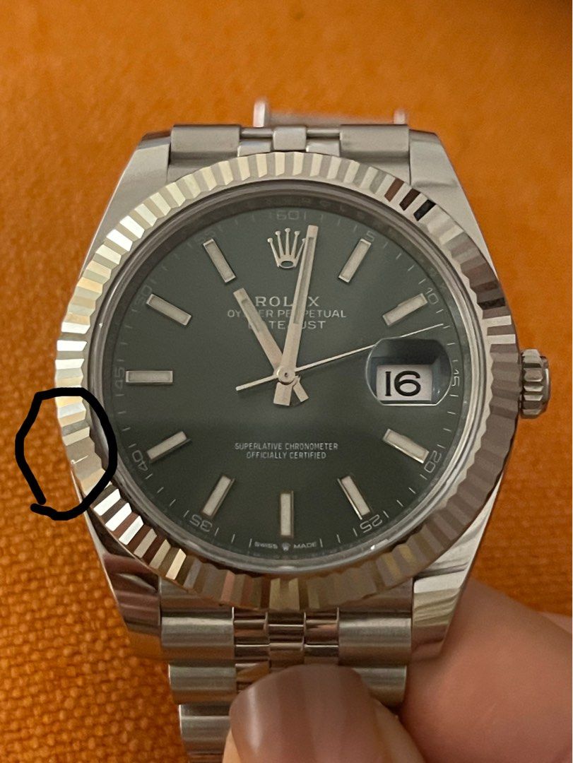 Rolex datejust 41 mm Jubilee Mint Green Luxury Watches on