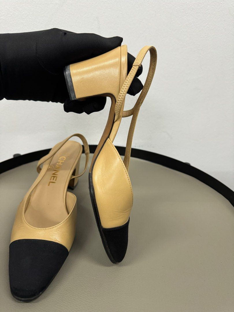 Chanel best sale slingback used