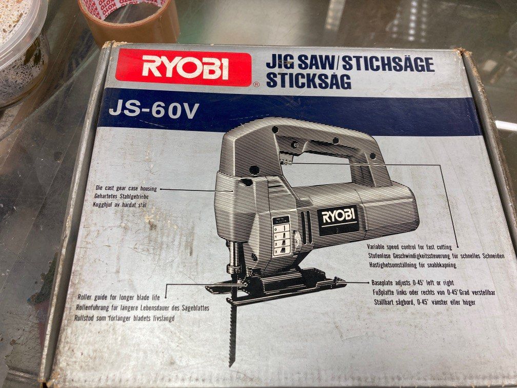 Ryobi js 60v jaw saw Carousell
