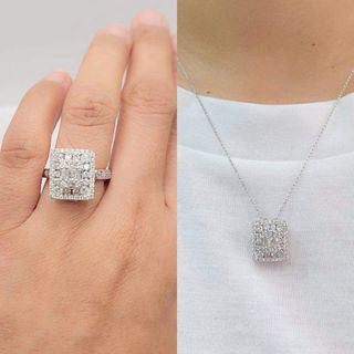SALE‼️2in1 (Ring /pendant) 18K Diamond