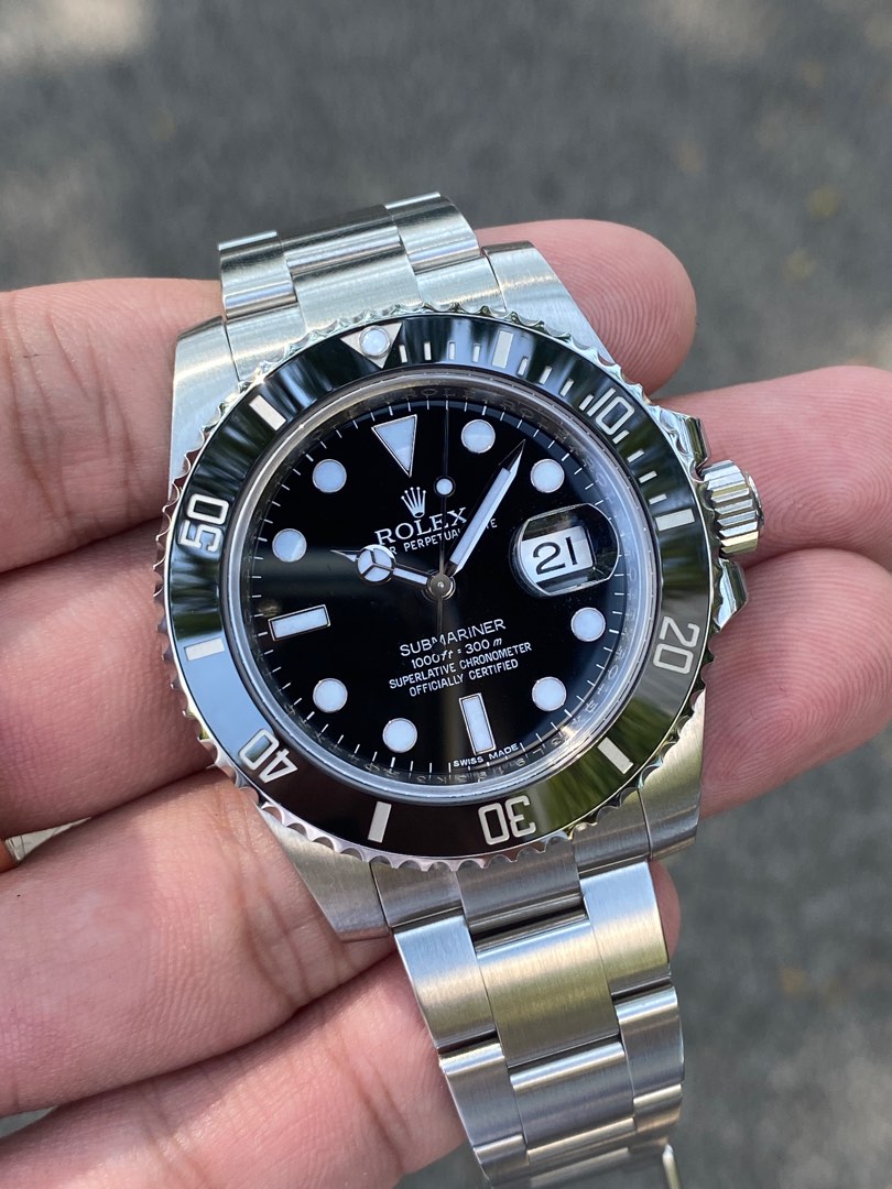 SALE 116610LN Rolex Submariner Date Luxury Watches on Carousell
