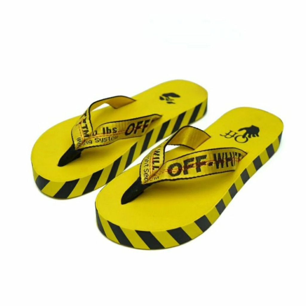 Sandal off white sale shopee