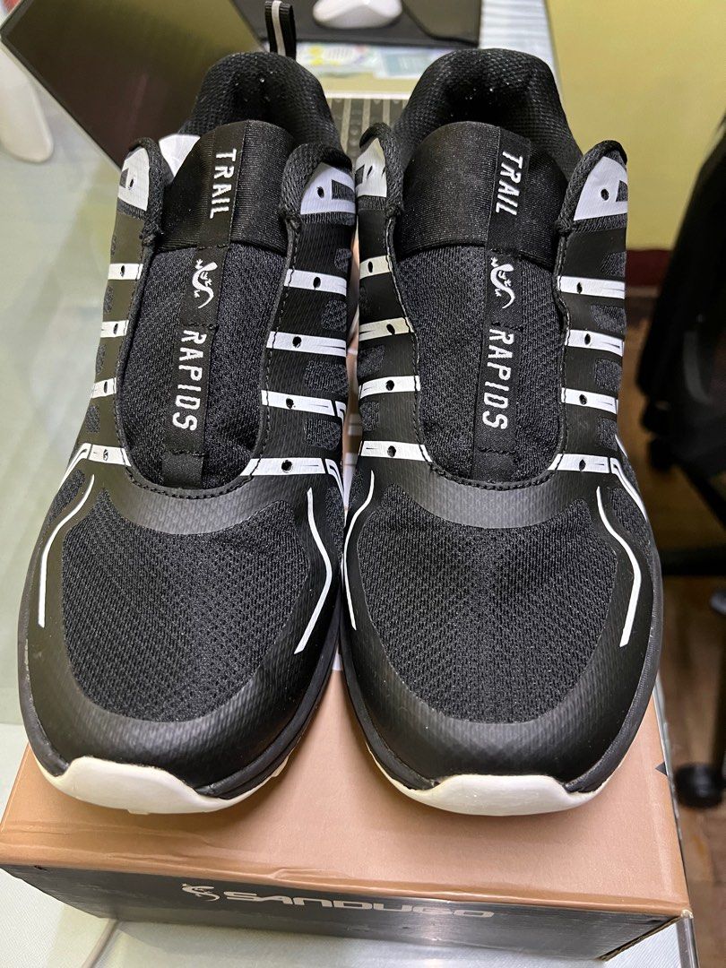 Sandugo Hiking Shoes Size 11 (Category: Sneakers) located in Manila. Submitted by aaaaa584 (Listing ID 1281300063, Image 1). Description: Used once Size 11 US fits size 10 Complete with box.