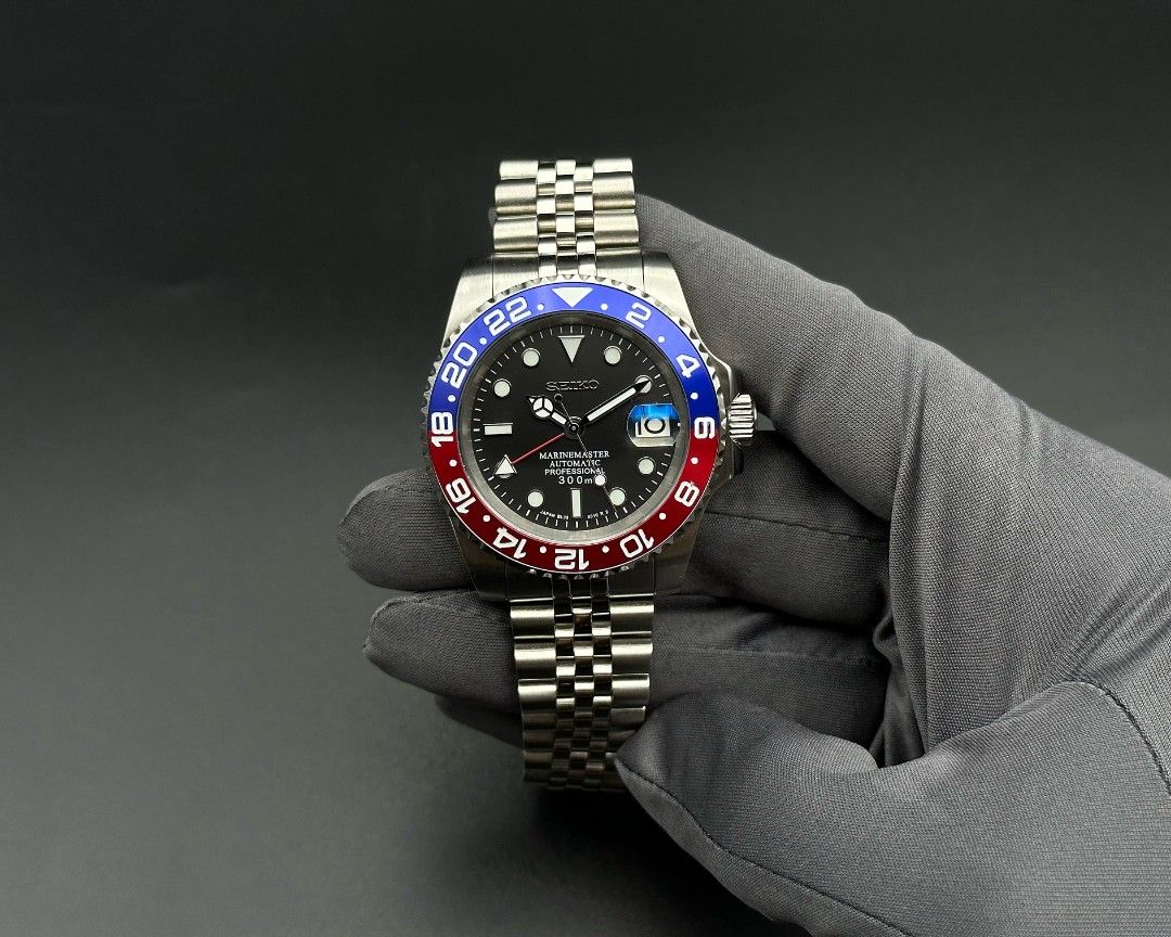 Seiko Mod GMT Pepsi II