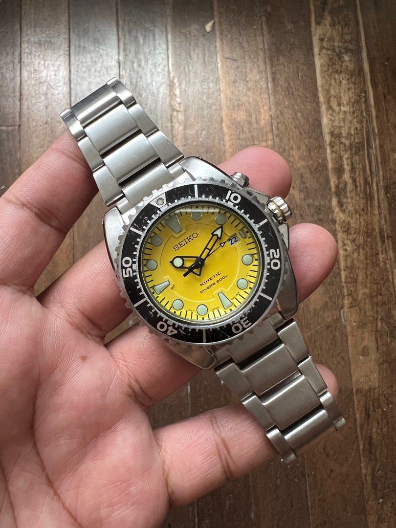 Seiko yellow BFK Men s Fashion Watches Accessories Watches on