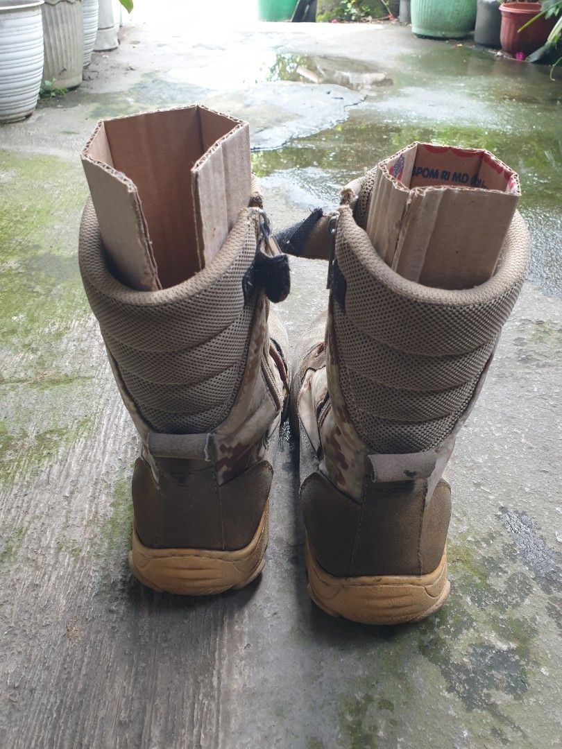Sepatu top boots tactical