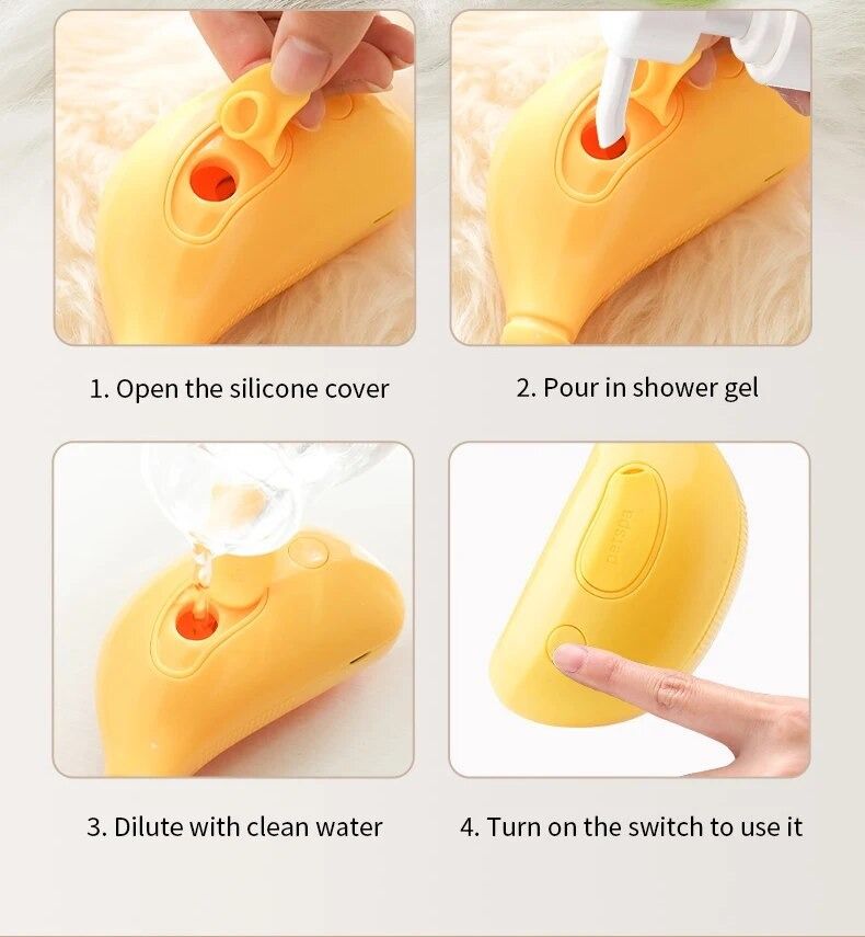 Electric cat brush discount
