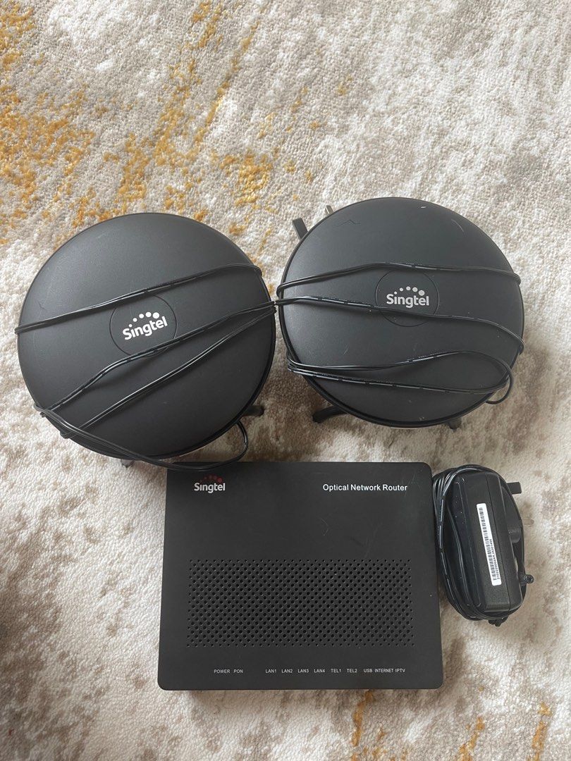 Singtel Mesh Router, Computers & Tech, Parts & Accessories, Networking ...