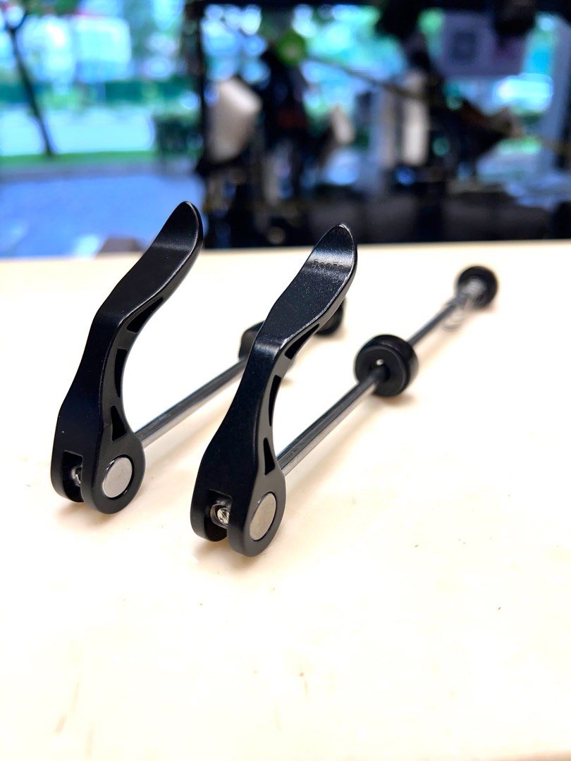 Jeu De 2 Axes Rapides (Quick Release) Pour Vélo - Avant 100mm / Arrière 135mm, VTT Et Route