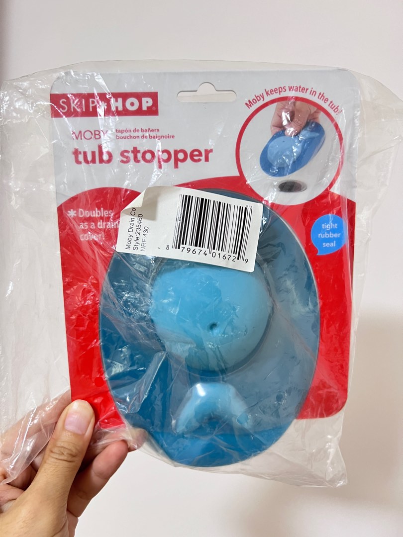 Skip hop clearance tub stopper