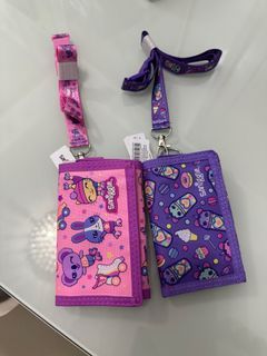 Smiggle wallet( with lanyard)