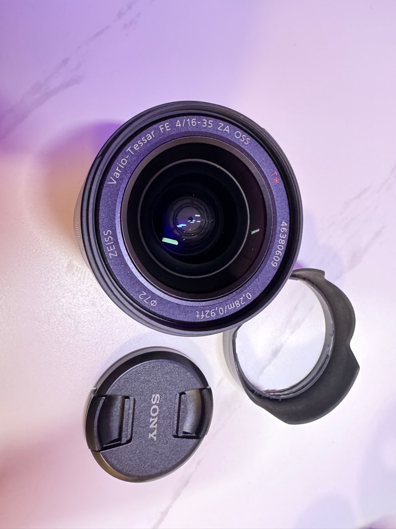 Sony FE 16-35 F4 ZA OSS 72mm SEL1635Z 蔡司ZEISS, 攝影器材, 鏡頭及