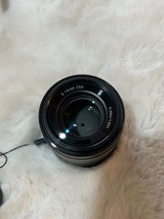 Sony E 50mm F1.8 OSS Lens (used once - no box)