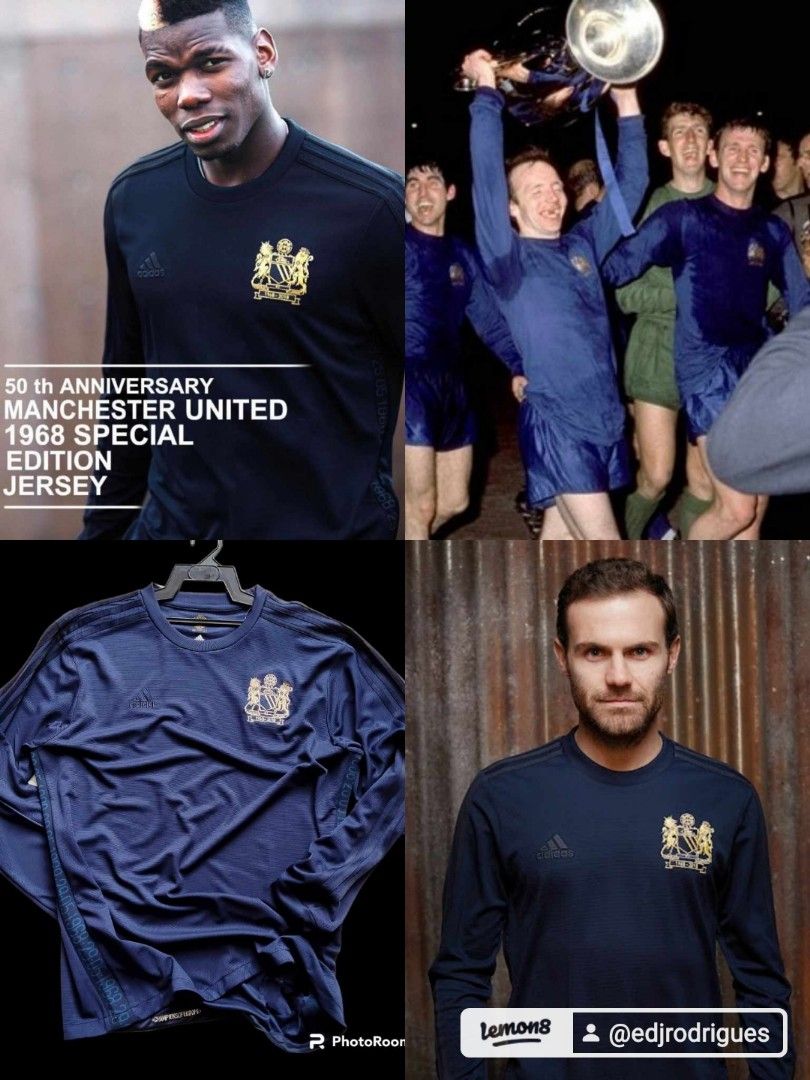 Manchester united 50th anniversary kit top
