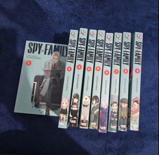 Spy x Family Manga Bundle vol 1-9 EN