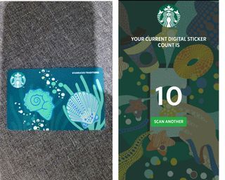 Starbucks Traditional Sticker points
