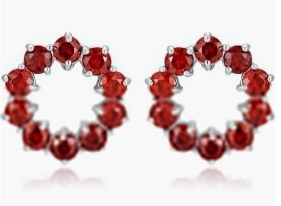 Red stones for discount jewelry
