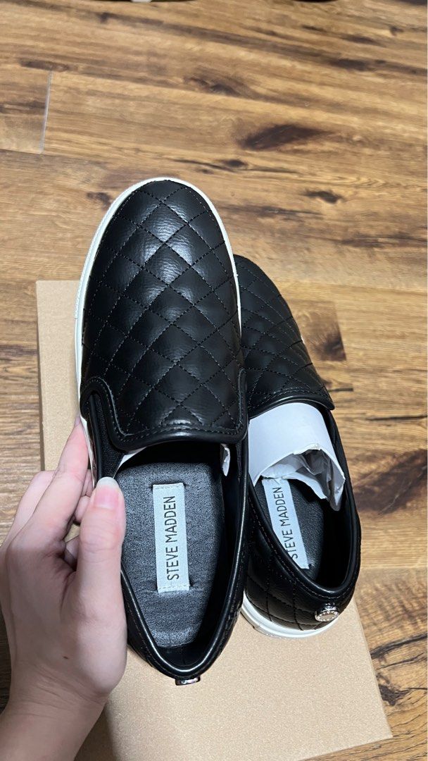 Steve madden slip ons hot sale